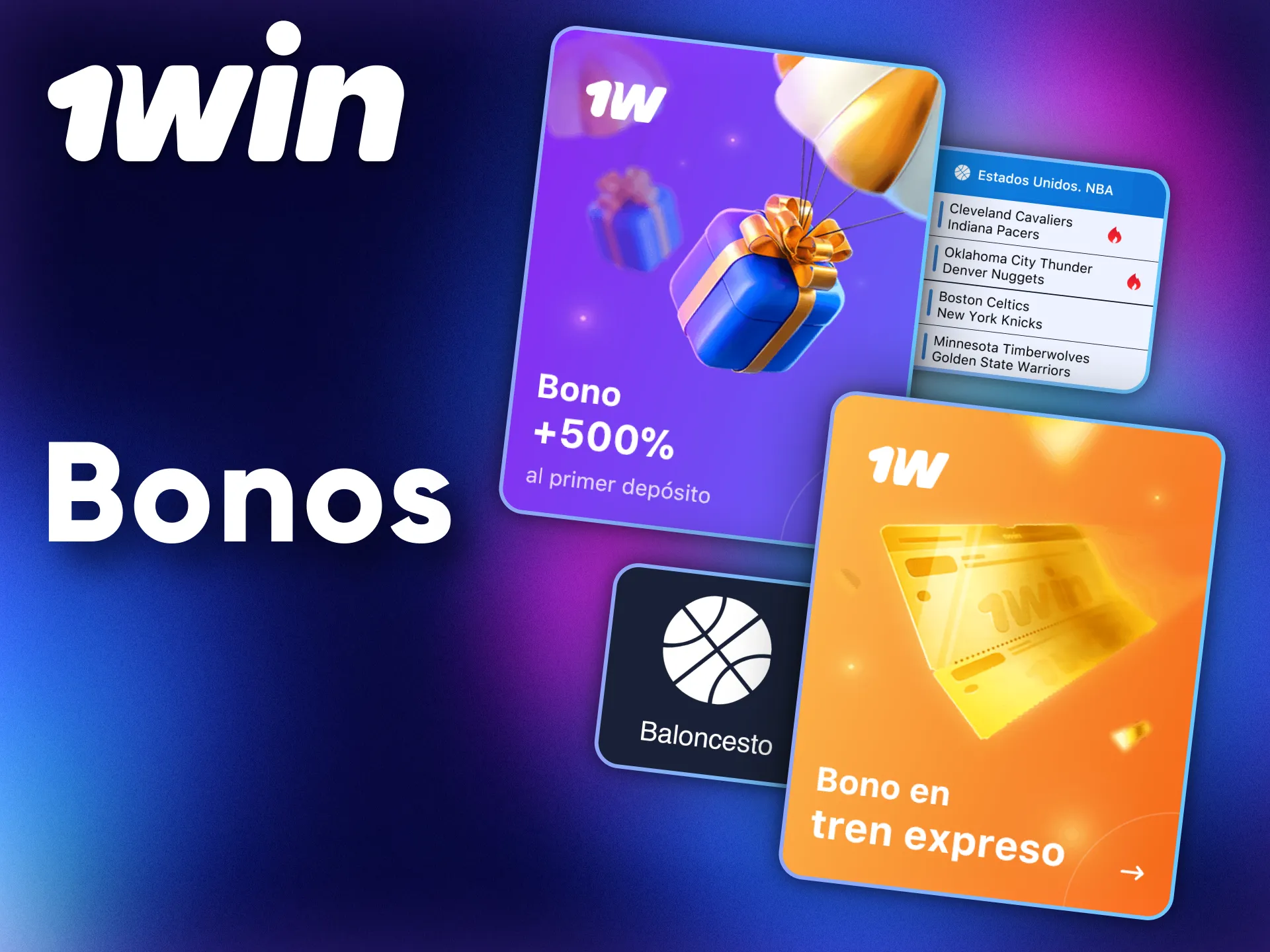 Saca provecho de los bonos de 1Win y aumenta tus apuestas en baloncesto.