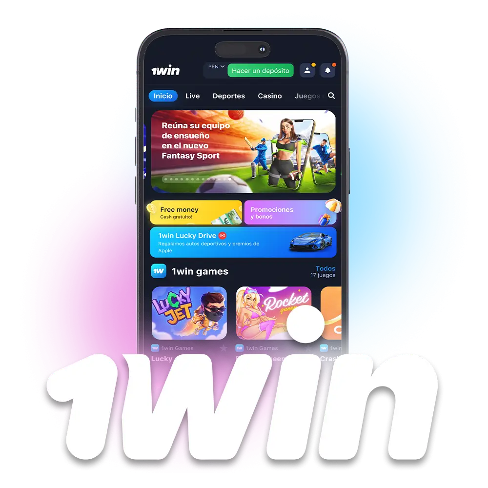 Descargue la aplicación 1win y disfrute de juegos de casino y apuestas sobre la marcha.