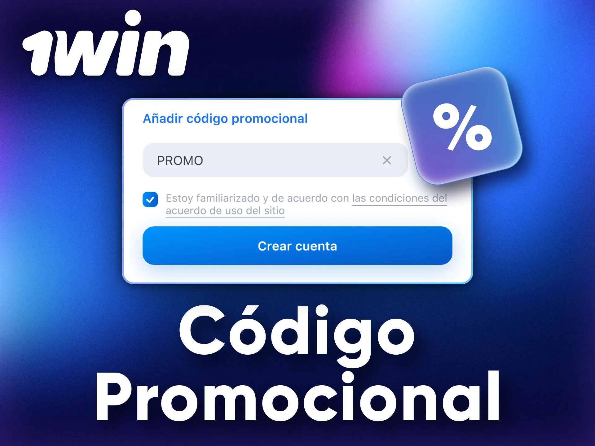 Aumente sus ganancias utilizando un código promocional en la aplicación 1Win.