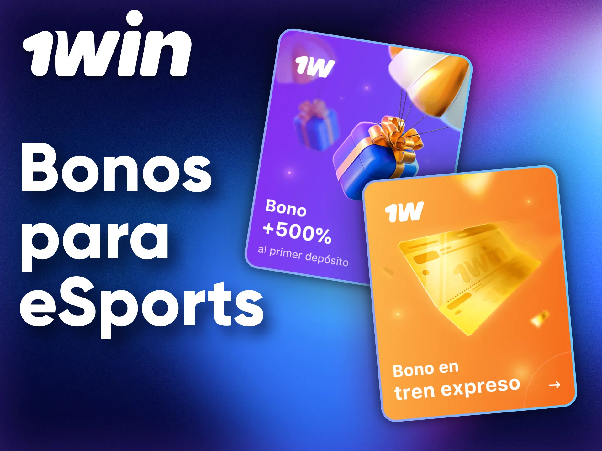 Benefíciese de los bonos de 1Win para apuestas en eSports.