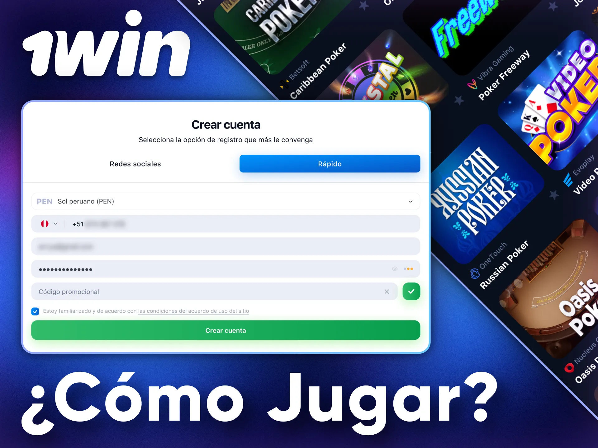 Los aficionados al poker pueden encontrar muchas opciones de juegos en 1Win.