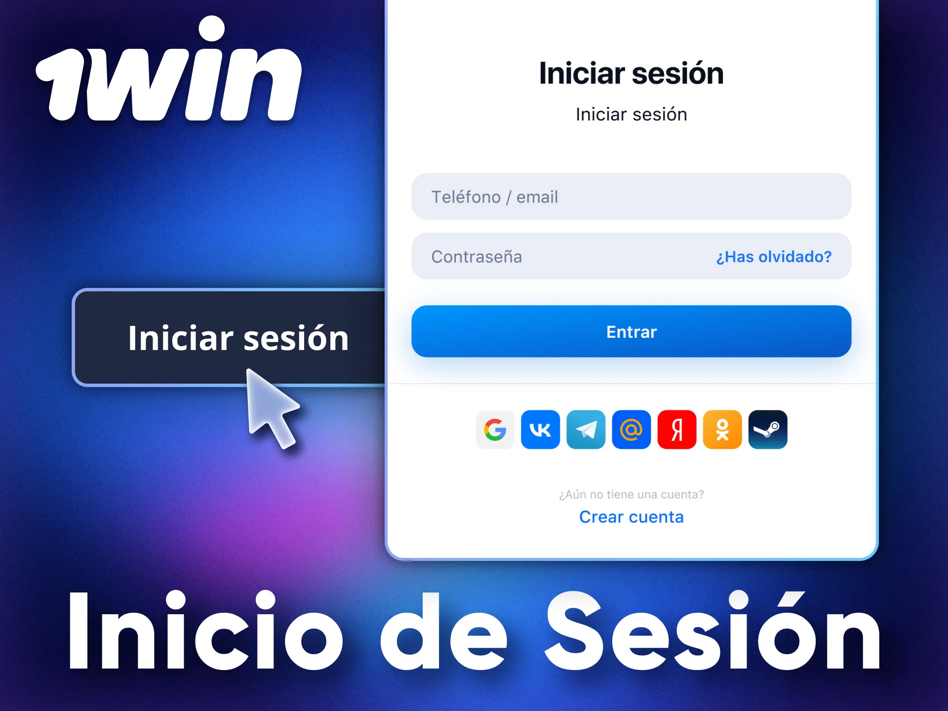 Acceder a tu cuenta en 1Win es un proceso que se distingue por su rapidez y sencillez.